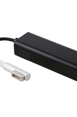 AnyWatt 85W USB-C / Type-C Female to 5 Pin MagSafe 1 Male L Head Series Charge Adapter Converter for MacBook, 85W Black