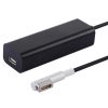 PC6502B_3.jpg AnyWatt 85W USB-C / Type-C Female to 5 Pin MagSafe 1 Male L Head Series Charge Adapter Converter for MacBook, 85W Black
