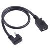 PC8723.jpg U-shaped Micro USB Male to Female Extension Cable