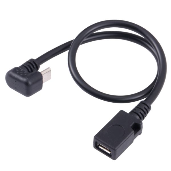 PC8723_1.jpg U-shaped Micro USB Male to Female Extension Cable