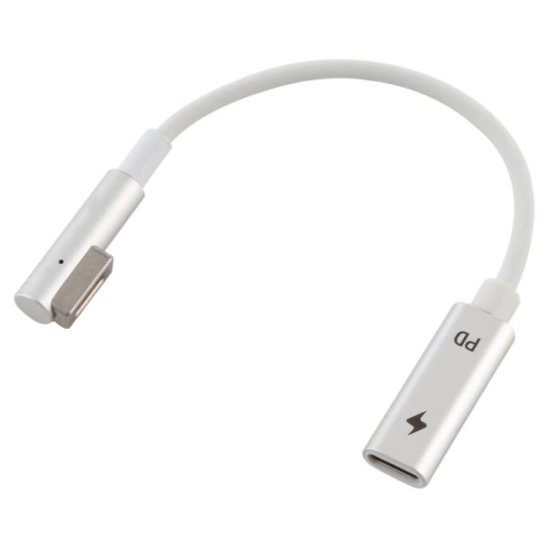 PC9058_1.jpg 5 Pin MagSafe 1 (L-Shaped) to USB-C / Type-C PD Charge Adapter