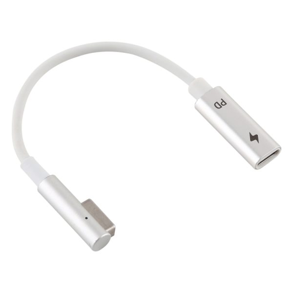 PC9058_2.jpg 5 Pin MagSafe 1 (L-Shaped) to USB-C / Type-C PD Charge Adapter