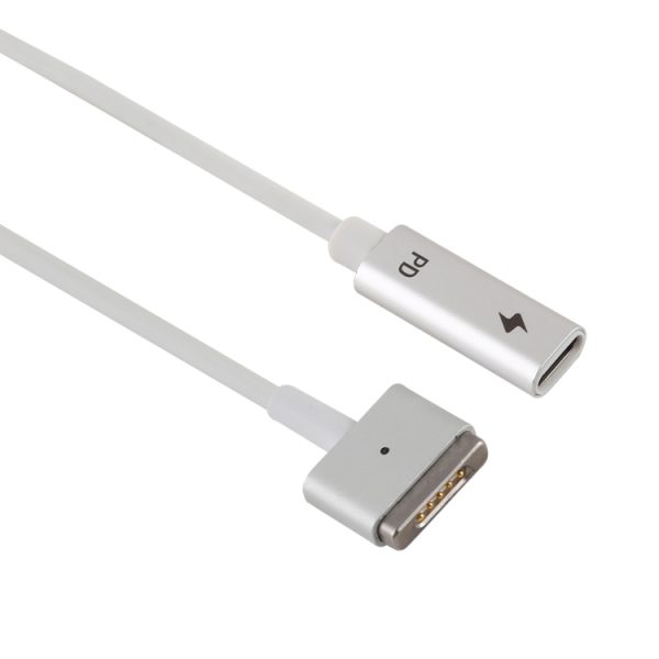 PC9059_2.jpg 5 Pin MagSafe 2 (T-Shaped) to USB-C / Type-C PD Charge Adapter