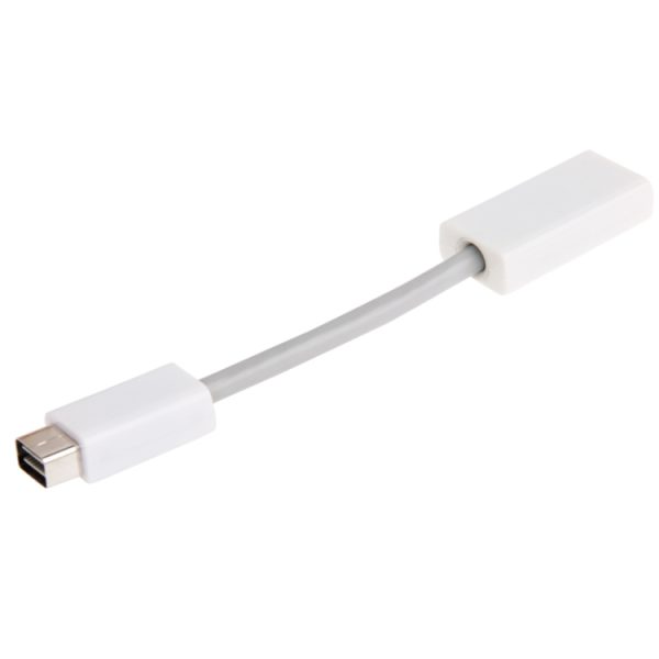 S-MAC-0214_2.jpg Mini DVI TO HDMI 19Pin Female Adapter for Macbook Pro(White)