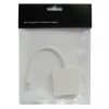 S-MAC-0224_2.jpg Mini DisplayPort to DVI, DisplayPort, HDMI Port for Apple(White)