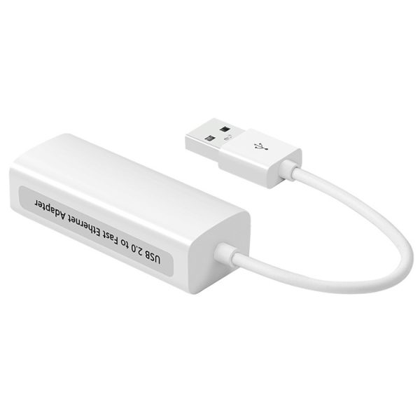 S-MAC-0232_2.jpg High Speed USB 2.0 Fast Ethernet Adapter(White)