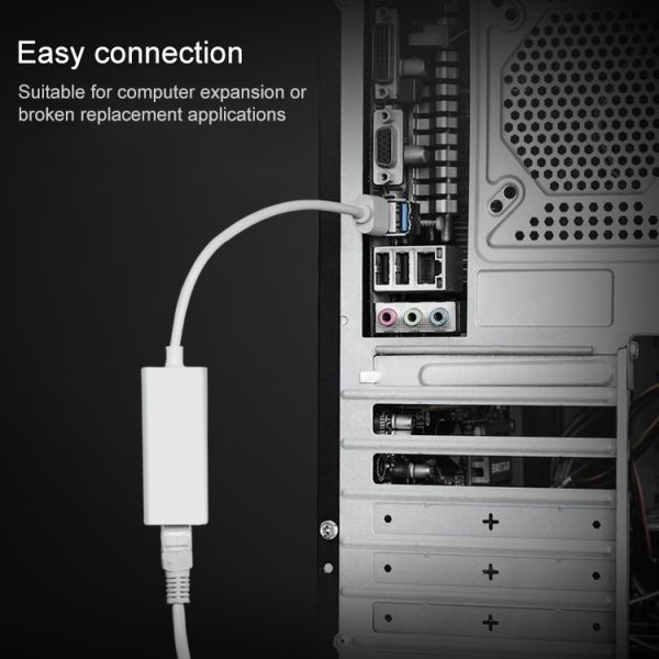 S-MAC-0232_6.jpg High Speed USB 2.0 Fast Ethernet Adapter(White)