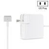 S-MAC-0602.jpg A1424 85W 20V 4.25A 5 Pin MagSafe 2 Power Adapter for MacBook, Cable Length: 1.6m, US Plug(White)