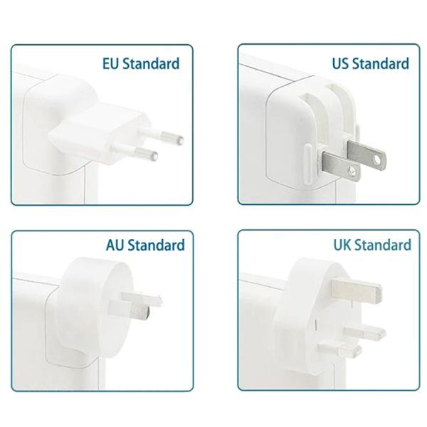 S-MAC-0602_3.jpg A1424 85W 20V 4.25A 5 Pin MagSafe 2 Power Adapter for MacBook, Cable Length: 1.6m, US Plug(White)