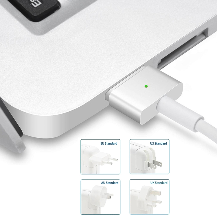 A1424 85W 20V 4.25A 5 Pin MagSafe 2 Power Adapter for MacBook, Cable Length: 1.6m, US Plug(White) 6 A1424 85W 20V 4.25A 5 Pin MagSafe 2 Power Adapter for MacBook, Cable Length: 1.6m, US Plug(White) - Image 6