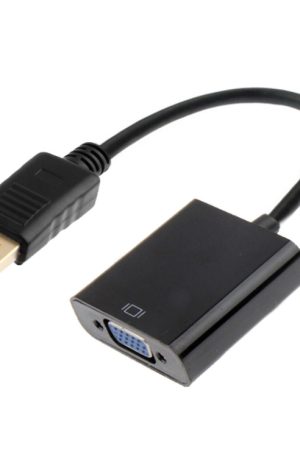 DisplayPort Male to VGA Female Adapter(Black)