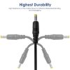 S-PC-05261_4.jpg USB to 2.5mm DC Charging Cable, Length: 65cm(Black)