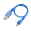 S-PC-1332.jpg USB 2.0 to Micro USB Male Adapter Cable, Length: 30cm(Blue)