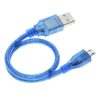 S-PC-1332_2.jpg USB 2.0 to Micro USB Male Adapter Cable, Length: 30cm(Blue)