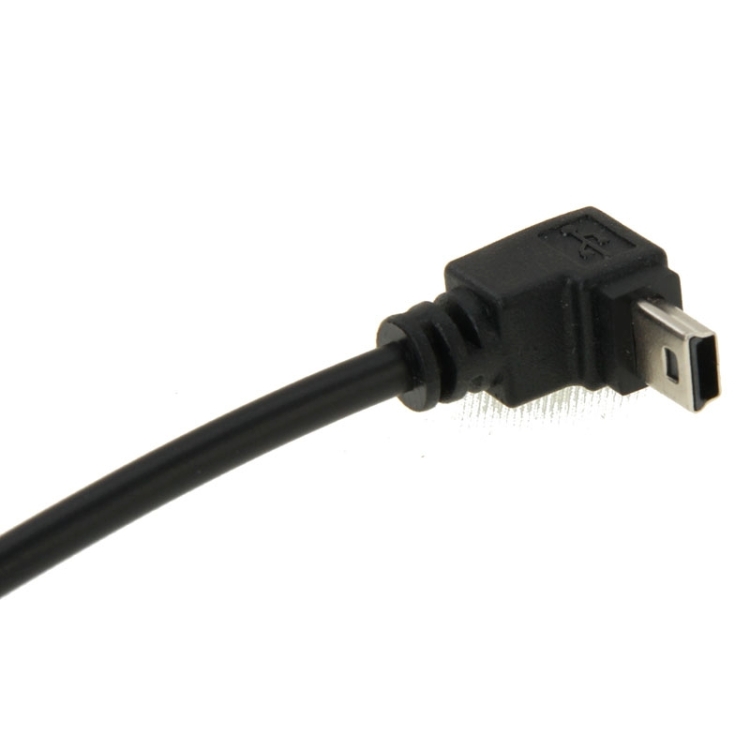 90 Degree Mini USB Male to USB 2.0 AM USB Adapter Cable, Length: 29cm 4 90 Degree Mini USB Male to USB 2.0 AM USB Adapter Cable, Length: 29cm - Image 4