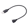 S-PC-3216_2.jpg 29cm 90 Degree Angle Micro USB to USB Data / Charging Cable