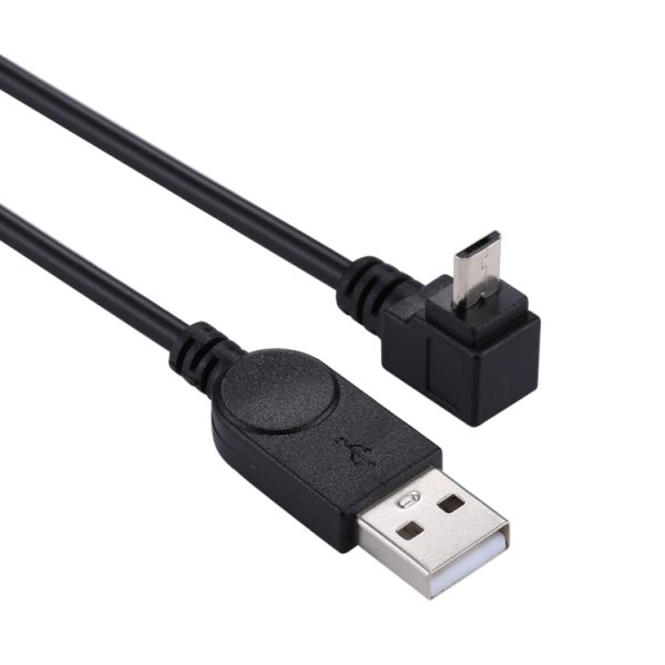 S-PC-3216_3.jpg 29cm 90 Degree Angle Micro USB to USB Data / Charging Cable