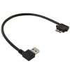 S-PC-3218.jpg 26cm 90 Degree Right Angle USB 3.0 to 90 Degree Right Angle Micro 3.0 Data Cable for Galaxy Note III / N9000