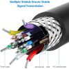 S-PC-3218_3.jpg 26cm 90 Degree Right Angle USB 3.0 to 90 Degree Right Angle Micro 3.0 Data Cable for Galaxy Note III / N9000