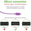 S-SCS-4890_B1.jpg 25cm Net Style Metal Head Micro USB to USB 2.0 Data / Charger Cable