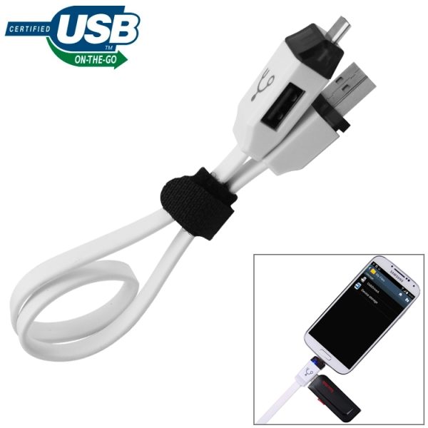 S-SCS-7821W-1.jpg OTG-Y-01 USB 2.0 Male to Micro USB Male + USB Female OTG Charging Data Cable for Android Phones / Tablets with OTG Function, Length: 30cm, Length: 30cm