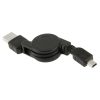 S-TC-0517_2.jpg USB Retractable Data & Charger Cable for Motorola V3 / Mobile Phone / MP3 / MP4 / Digital Camera / GPS, Length: 10cm (Can be Extended to 80cm), Black, USB 2.0 to Mini 5 Pin, USB 1.1 to Mini 5 Pin