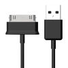 S-WMCS-1202.jpg 1m 30 Pin to USB Cable, For Galaxy Tab P1000 / P3100 / P5100 / P6200 / P6800 / P7100 / P7300 / P7500 / N5100 / N8000(Black)