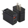 SAS1526B-1.jpg LZ-728 QC 3.0 USB + PD 20W USB-C / Type-C Fast Travel Charger, US Plug, US Plug