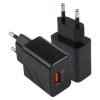 SAS1527B-1.jpg LZ-715 18W QC3.0 USB Single Port Fast Travel Charger, EU Plug, EU Plug