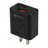 LZ-715 18W QC3.0 USB Single Port Fast Travel Charger, US Plug, US Plug