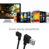 SAS3701_4.jpg 20cm USB 2.0 Male Bent Right Turn Reversion 90 Degrees to Micro USB Male Bent Data Charging Cable, For Samsung / Huawei / Xiaomi / Meizu / LG / HTC and Other Smartphones