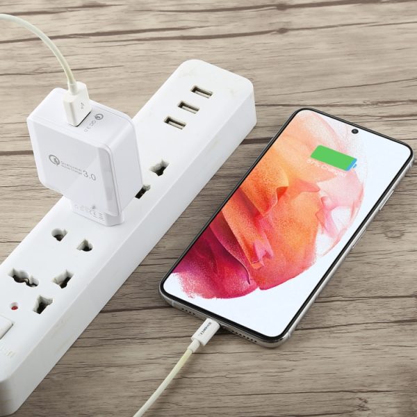 SAS3940_5.jpg LZ-041 Portable Smart Quick Charger 3.0, EU Plug(White)