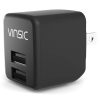 SAS3943_1.jpg Vinsic 12W 5V 2.4A Output Dual USB Wall Charger USB Charger Adapter
