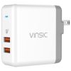 SAS3944.jpg Vinsic 36W Portable Dual-Port Quick Charger 3.0 Dual-Port USB Wall Charger Travel Adapter, For iPhone/iPad, Galaxy S7/S6/Edge/Plus, Mi5 etc, US Plug