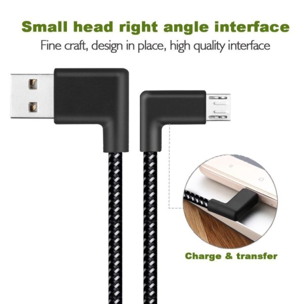 SAS4457B_4.jpg For Samsung / Huawei / Xiaomi / Meizu / LG / HTC, 2m Micro USB