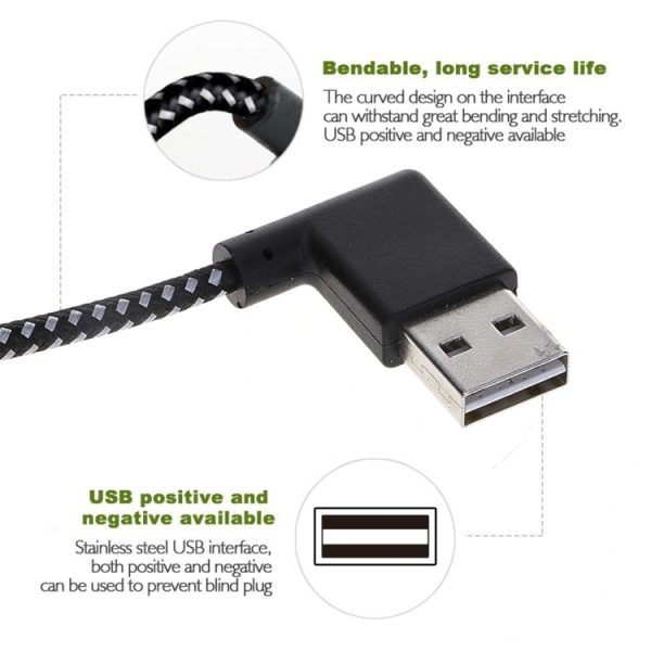 SAS4457B_5.jpg For Samsung / Huawei / Xiaomi / Meizu / LG / HTC, 2m Micro USB
