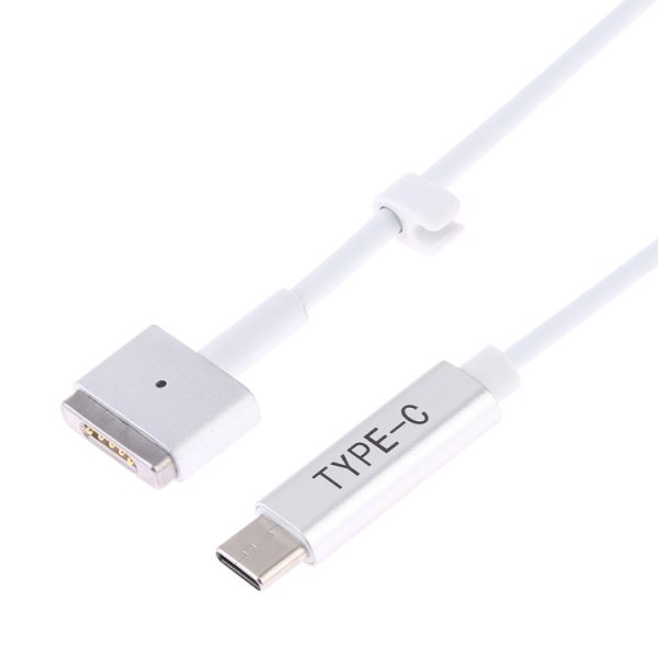 SAS4496W_1.jpg 85W 5 Pin MagSafe 2 (T-Shaped) to USB-C / Type-C PD Charging Cable, 85W MagSafe 2