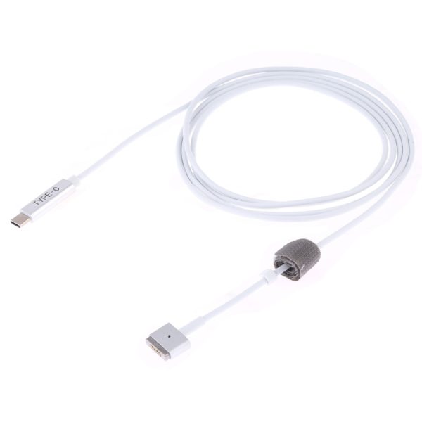 SAS4496W_3.jpg 85W 5 Pin MagSafe 2 (T-Shaped) to USB-C / Type-C PD Charging Cable, 85W MagSafe 2
