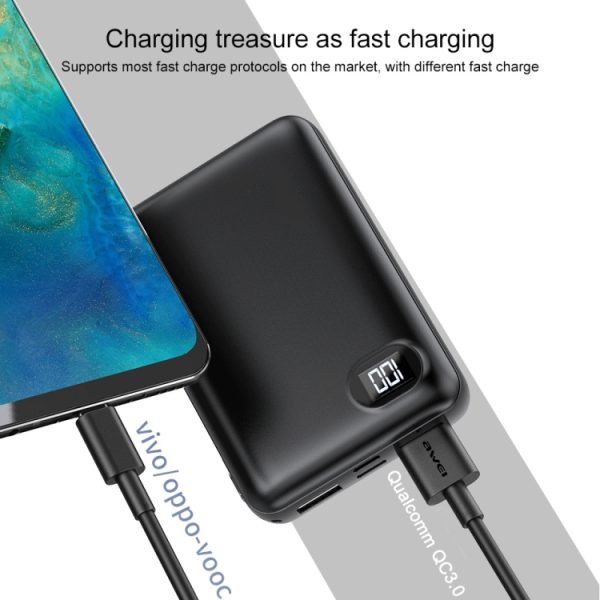 SAS5107B_5.jpg awei CL-77M 5A USB to Micro USB Interface Smart Fast Charge TPE Data Cable, Cable Length: 1m, Micro USB