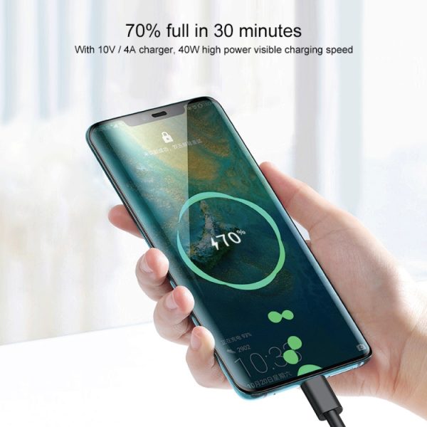 SAS5107B_6.jpg awei CL-77M 5A USB to Micro USB Interface Smart Fast Charge TPE Data Cable, Cable Length: 1m, Micro USB