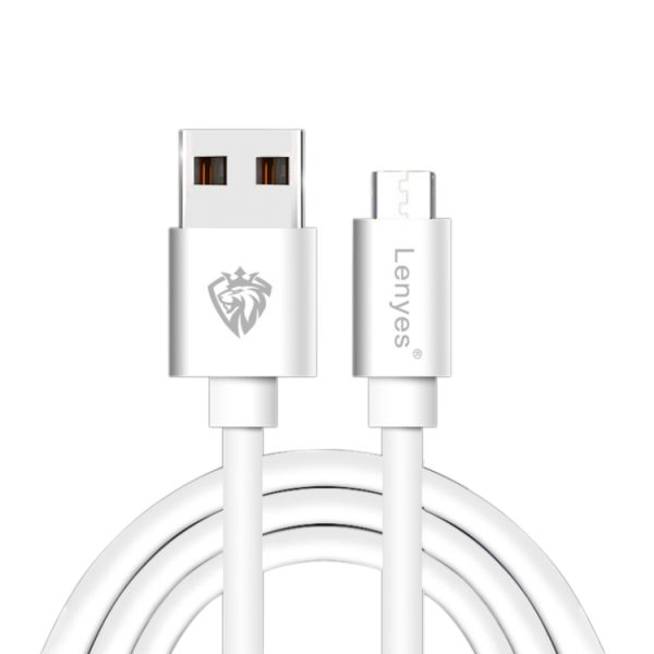 SAS5162.jpg Lenyes LC701 2m 2.0A Output USB to Micro USB PVC Data Sync Fast Charging Cable