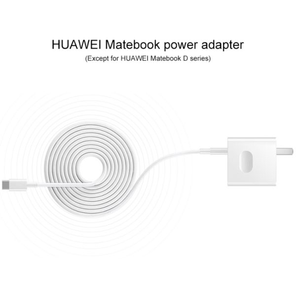 SAS6147W_1.jpg Original Huawei For Huawei MateBook Series Laptop Power Adapter, US Plug