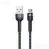 SAS6148B-1.jpg REMAX RC-124m 1m 2.4A USB to Micro USB Aluminum Alloy Braid Fast Charging Data Cable, Micro USB