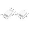 SAS6554_B1.jpg M117 2.4A Single USB Port Flash Charger Travel Charger, EU Plug, Single USB