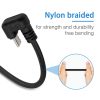 SAS6558_3.jpg U-shaped Micro USB Male to USB Male Nylon Braid Charge Data Cable