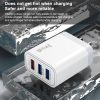 SAS6863_5.jpg IVON AD37 5A QC 3.0 Three USB Port Travel Charger, US Plug
