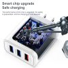 SAS6863_6.jpg IVON AD37 5A QC 3.0 Three USB Port Travel Charger, US Plug