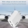 SAS6864_4.jpg IVON AD38 5V 2.1A Dual USB Port Travel Charger, US Plug