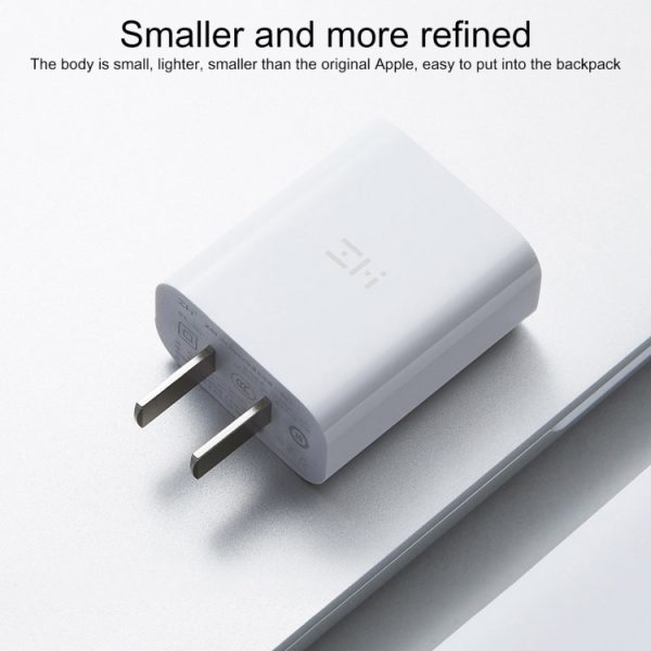 SAS6996W_4.jpg Original Xiaomi Youpin ZMI 20W Type-C / USB-C Quick Charger Power Adapter, US Plug