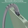 SAS7101_B1.jpg IVON CA92 2.4A Max USB to Micro USB Rubber Fast Charging Data Cable, Length: 1.5m, Micro USB